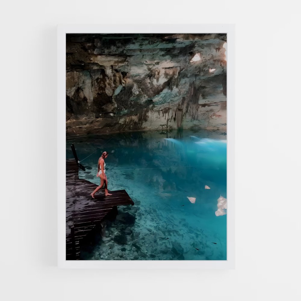 Poster Plongée dans le Mystère – affiche Plongée sous-marine (vue 3)